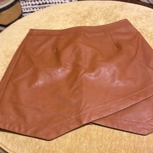 NWT, Altar’d State pleather lined skirt.